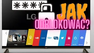 jak odblokować telewizor LG webOS?