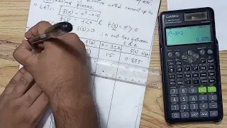 Bisection method | Numerical analysis chapter 2 example 2