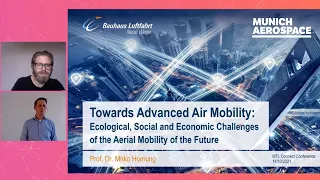 Munich Aerospace Executive Mirko Hornung on "Advanced (Urban) Air Mobility" at MTL CONNECT 2021