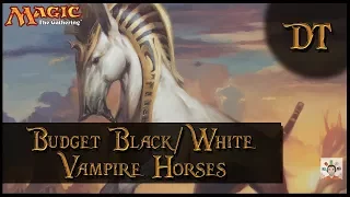 MTG Budget Deck - Standard BW Vampire Horses Deck Tech