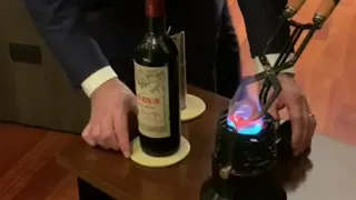 How to Open a 1961 Château Pétrus Wine Bottle