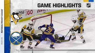 Penguins @ Sabres 10/1 | NHL Highlights 2022