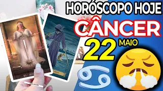 NOVIDADE BRUTAL 💥💌 PERIGO URGENTE ⚠️🆘 Câncer ♋ 22 Maio 2024 Horoscopo do dia de hoje ♋ Tarot Câncer