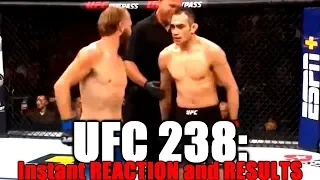 UFC 238: Reaction and Results