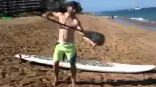 Pat Barber on Paddle Boarding