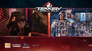 Tekken World Tour - BAM 10 - Top 8 - Nightmare Gura(Lili/Leo) vs Yamasa Nobi(Steve).