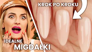 Idealne paznokcie migdałki - jak zrobić? - Przedłużanie paznokci żelem krok po kroku | Indigo Nails