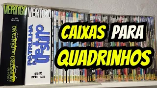 BOX PARA QUADRINHOS - Minhas Impressões Sobre Essas Caixas 🤔🧐