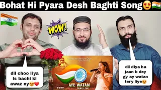 "Aye Watan 🇮🇳Tere Liye" |15th August Special Song |Superstar Singer| Priti |PAKISTANI REACTION