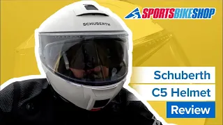 Schuberth C5 flip-up motorcycle helmet review - Sportsbikeshop