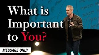 How to Best Prioritize Your Life (Message) | Sandals Church