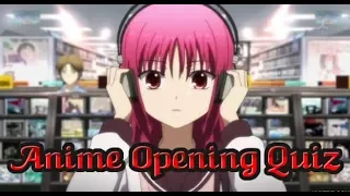 Anime Opening Quiz: Very Easy-Very Hard (50 Openings)