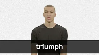 How to pronounce TRIUMPH in American English