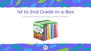 1st to 2nd Grade-in-a-Box | Gifted and Talented Flash Cards Bundle