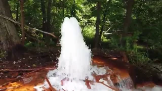 A geyser and steam vents In Pennsylvania?