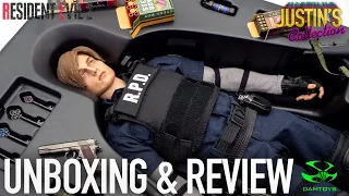 Resident Evil 2 Leon S Kennedy 1/6 Scale Figure Damtoys Unboxing & Review