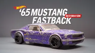 Mustang Fastback Hot Wheels Restoration Modification - Tolle Garage