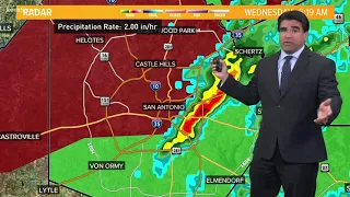 First Alert: Flash flood warning in effect Wednesday morning