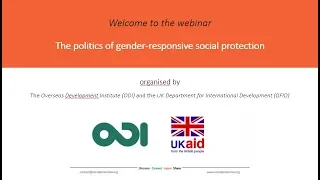 The politics of gender responsive social protection