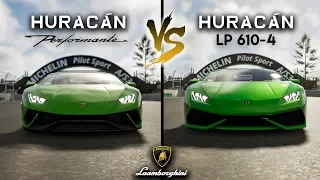 Lamborghini HURACAN Performante Vs LP610-4 │ BATTLE │THE CREW 2