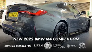2022 BMW M4 COMPETITION G82 NEW CAR DETAIL KAMIKAZE COLLECTION MIYABI PRO CERAMIC COATING