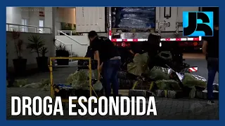 Caminhão com 5 toneladas de maconha é apreendido na Baixada Fluminense