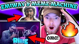 CANADIAN🇨🇦 REACTS to EMIWAY🇮🇳 - RING RING ft. MEME MACHINE (OFFICIAL MUSIC VIDEO)