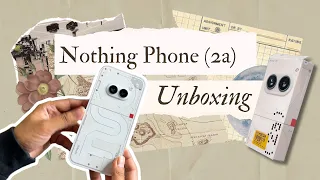 Nothing Phone (2a) White Unboxing #nothingphone2a