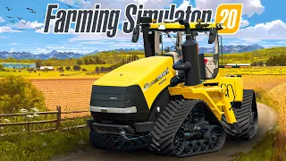New Case Tractor Purchased In Fs20 | Fs20 Gameplay | Timelapse |