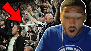 American REACTS to 2022 NEWCASTLE FANS (Newcastle Matchday Experience)