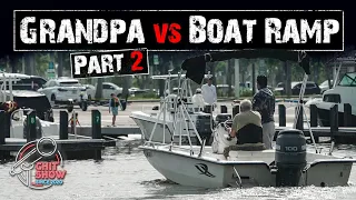 Grandpa Vs Boat Ramp (Part 2)