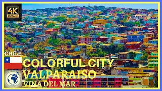 COLORFUL CITY,VALPARAISO 4K Santiago to Valparaiso Day Trip Tours