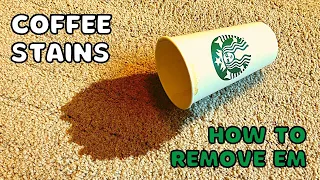 How to Remove Coffee Stains From Carpet (Even if a Pro Couldn't)