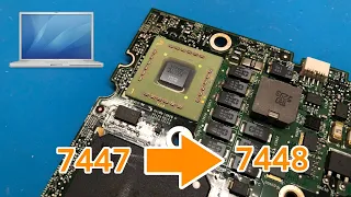 PowerBook G4 DLSD MC7448 CPU Upgrade