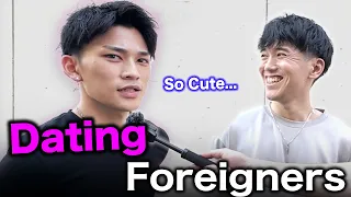 Do Japanese Guys really want to Date Foreigners ? The Strange thing happened...【Street Interview】