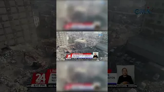 Pinay sa Turkiye, nagpatunog ng mga gamit para kunin ang atensyon ng mga rescuer #shorts | 24 Oras