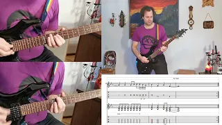 Swallow the Sun - Through Her Silvery Body guitar cover with tabs (without piano intro)