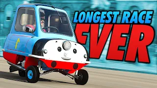 29 Hours in ONE Race - FH4 50 Laps Goliath, Peel P50 No Upgrades (Forza Horizon 4 World Record)