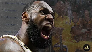 ¿PODRÁ LEBRON JAMES SER EL MÁXIMO ANOTADOR EN LA HISTORIA DE LA NBA?