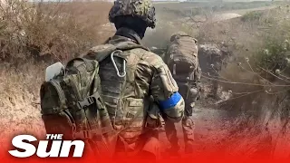 Ukrainian troops prepare to storm Russian positions near Bakhmut