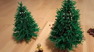 LEGO Tree Tutorial - How to build Pine Trees