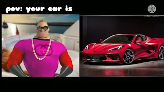 mr incredible becoming rich: your car