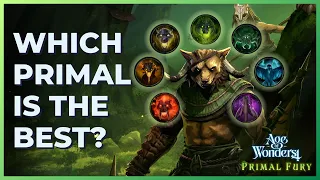 Which Primal Animal is the Best? | Age of Wonders 4