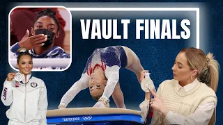 I react to my Olympic Vault Finals