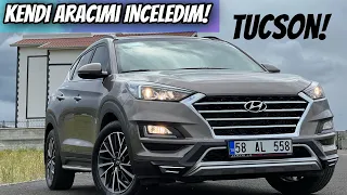 Kendi Aracımı İnceledim | Hyundai Tucson 1.6 Turbo | Yakit Tüketimi Ne? | Otomobil Günlüklerim