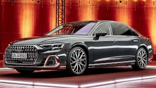 НОВАЯ 2022 AUDI A8 Long (50 TDI и 55 TFSI v8) 465hp Это однозначно лучший премиум седан!!!