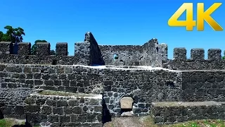 Gonio fortress Apsaros / გონიოს ციხე / Крепостъ Гонио / -  4K aerial video footage - DJI Inspire 1