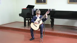 Посвящение в юные музыканты на народном отделе Евпаторийской детской школы искусств 6 марта 2021 г.