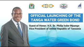 Official launching of the Tanga Water Green Bond
