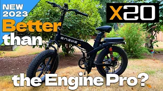 Better than Engine Pro? - NEW' Engwe X20 1000W Ebike - RIDE & REVIEW